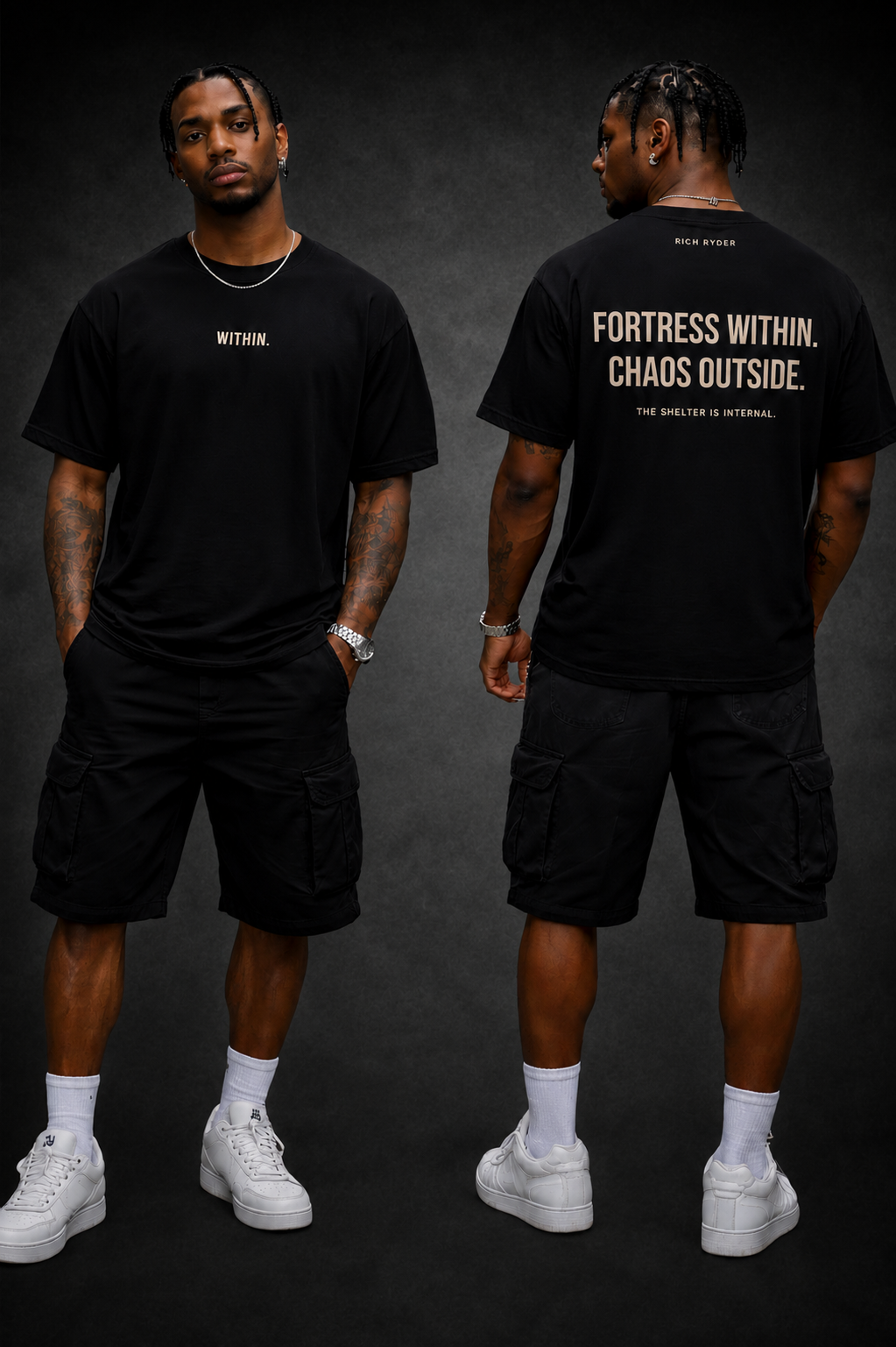 CHAOS OUTSIDE TEE