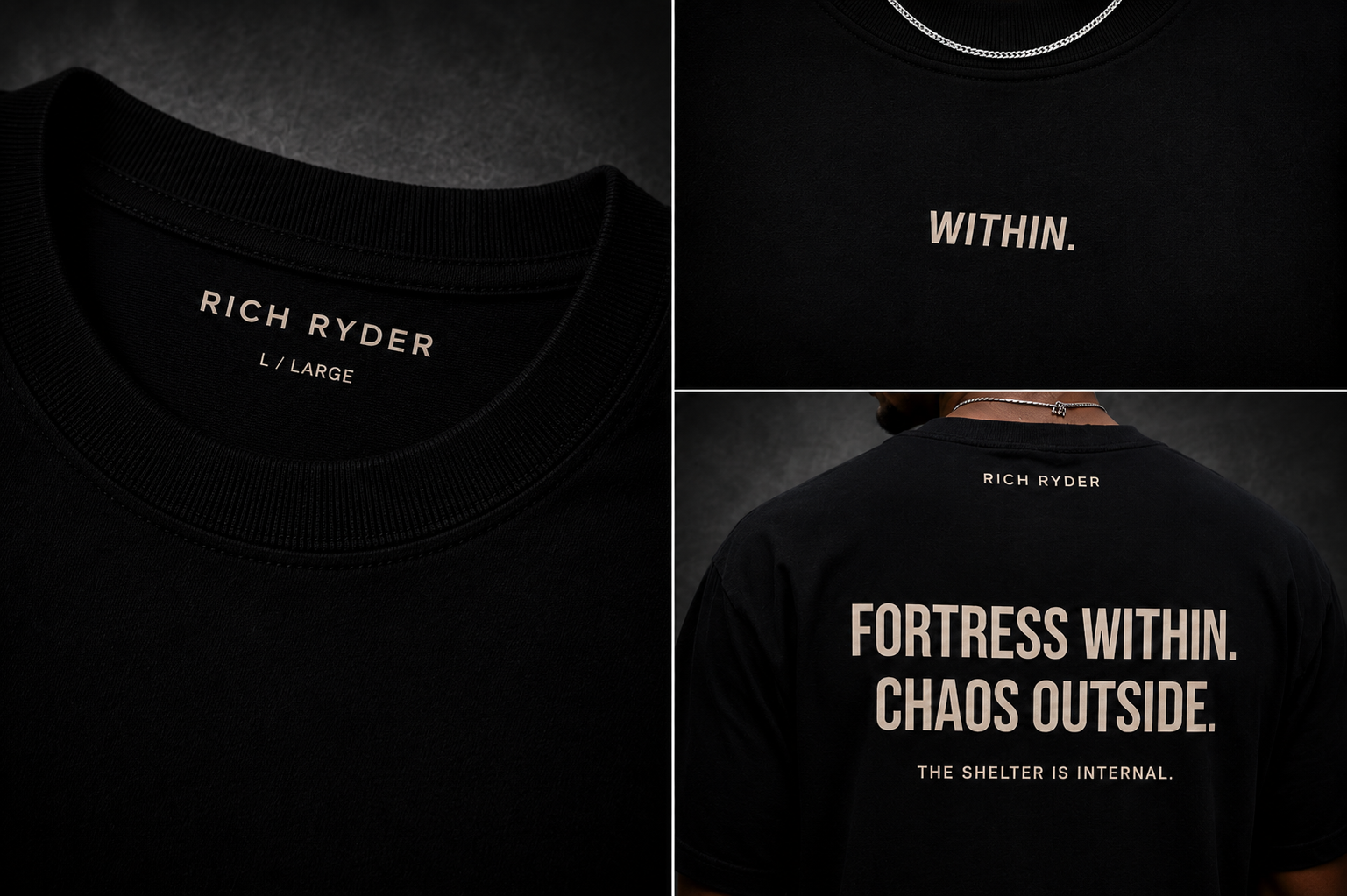 CHAOS OUTSIDE TEE - Image 2